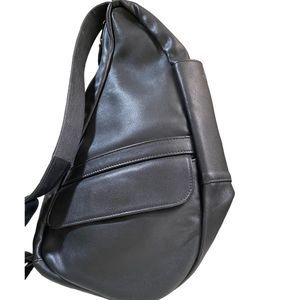 BROWN LL BEANLarge  Leather Sling Bag BROWN  "Healthy Back Bag"